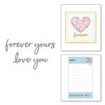 Sentiments-Expressions Of Love Etched Dies - Spellbinders