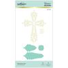 Gleaming Cross-Expressions Of Faith Glimmer Hot Foil Plate - Spellbinders