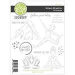 Simply Breathe-Take Time For You Fun Stampers Journey Clear Stamp Set - Spellbinders