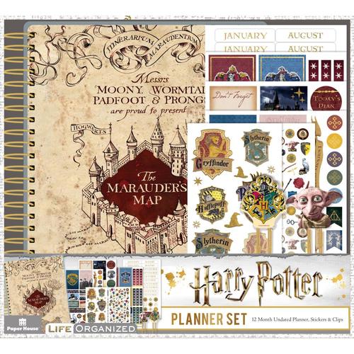 Paper House Harry Potter Floral Hogwarts Planner Stickers | Michaels