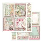 Orchid Cards Paper - Orchids & Cats - Stamperia