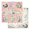 Orchid Rounds Paper - Orchids & Cats - Stamperia
