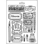 Ink & Labels Soft Maxi Mould  - Stamperia
