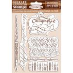 Calligraphy Cling Rubber Stamp  - Stamperia