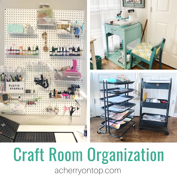 Craft Room Organization: A Cherry On Top