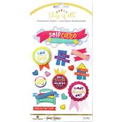 Bright Self Care Embellished Dimensional Stickers - This Is Us - Paper House