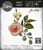 Bloom Colorize Thinlits Dies by Tim Holtz - Sizzix
