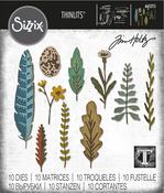 Funky Nature Thinlits Dies by Tim Holtz - Sizzix