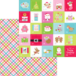 Cozy Quilt Paper - Night Before Christmas - Doodlebug