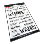 All Around Wishes Sentiments Stamp Set - Catherine Pooler