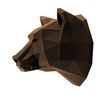 Bear Head 3D Wall Art - Papercraft World