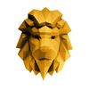 Lion Head 3D Wall Art - Papercraft World