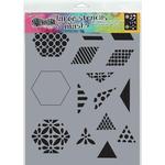 1.5" Quilt Dyan Reaveley's Dylusions Stencils