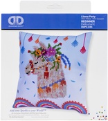 Llama Party - Diamond Dotz Diamond Embroidery Mini Pillows 7"X7"