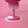 Neon Pink Blob Paint - Viva Decor
