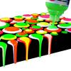 Neon Green Blob Paint - Viva Decor