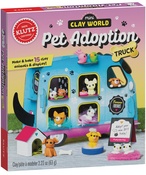 Mini Clay World Pet Adoption Truck Book Kit