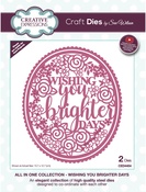 All In One- Wishing You Brighter Days - Creative Expressions Craft Dies By Sue Wilson