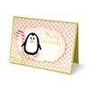 Penguin & Candy Cane Framelits Die Set w/ Stamps - Sizzix