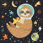 Sloth Universe - Diamond Dotz Diamond Embroidery Facet Art Box Kit 8.6"X8.6"