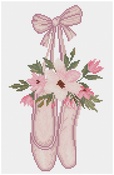 Ballet Slippers - Diamond Dotz Diamond Embroidery Facet Art Kit 14.57"X9.45"