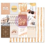 Just Go With It Paper - Golden Desert Collection - Prima