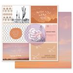 Wish You Were Here Paper - Golden Desert Collection - Prima