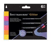 Vibrant Florals Glitter Markers - Spectrum Noir - Crafter's Companion