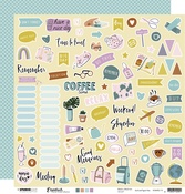 NR. 119 - Essentials Planner Scrap Double-Sided Cardstock 12"X12"