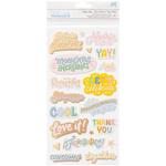 Buenos Dias Phrases Thickers Stickers  - American Crafts