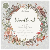Woodland 6x6 Premium Paper Pad - Craft Consortium