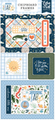 Welcome Baby Boy 6x13 Chipboard Frames - Echo Park