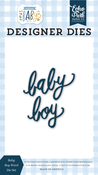 Baby Boy Word Die Set - Welcome Baby Boy - Echo Park