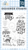Welcome Baby Stamp Set - Welcome Baby Boy - Echo Park