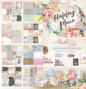 Happy Place 12x12 Collection Pack 4x6 Journal Card Sheets - Asuka Studio