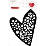 NR. 56 Stencil - Filled With Love - Studio Light
