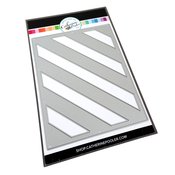 Diagonal Stripe Cover Plate Die - Catherine Pooler