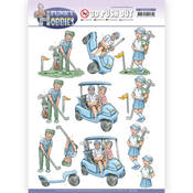 Golf Punchout Sheet - Funky Hobbies - Find It Trading