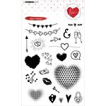 NR. 508 Clear Stamps - Filled With Love - Studio Light