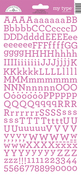 Bubblegum My Type Cardstock Alpha Stickers - Doodlebug