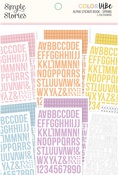 Spring Alphabet Sticker Book - Color Vibe - Simple Stories