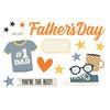 Father's Day Page Pieces - Simple Stories - PRE ORDER