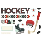 Hockey Page Pieces - Simple Stories