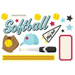 Softball Page Pieces - Simple Stories