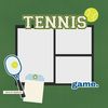 Tennis Page Pieces - Simple Stories