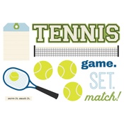 Tennis Page Pieces - Simple Stories