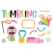 Tumbling Page Pieces - Simple Stories