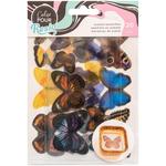 Color Pour Resin Wood Acetate Butterflies Mix In - American Crafts