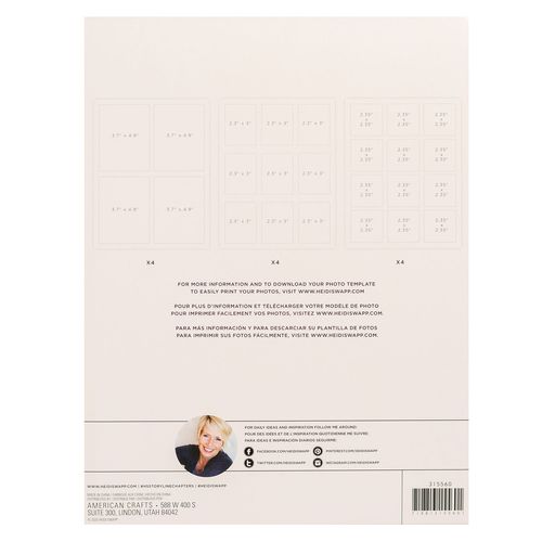 Heidi Swapp - Storyline Chapters Collection - Matte Photo Paper - 8.5 x 11
