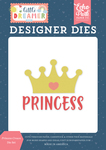 Princess Crown Die Set - Little Dreamer Girl - Echo Park